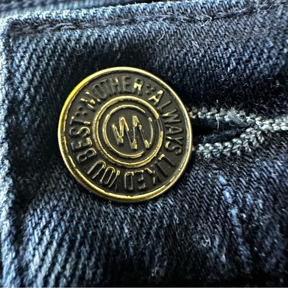 Mother Jeans The Insider Ankle Size 25 Dark‎ Blue Wash